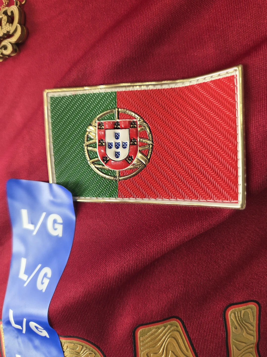 Portugal FIFA 2026 World Cup Soccer Jersey Size L - photo 5