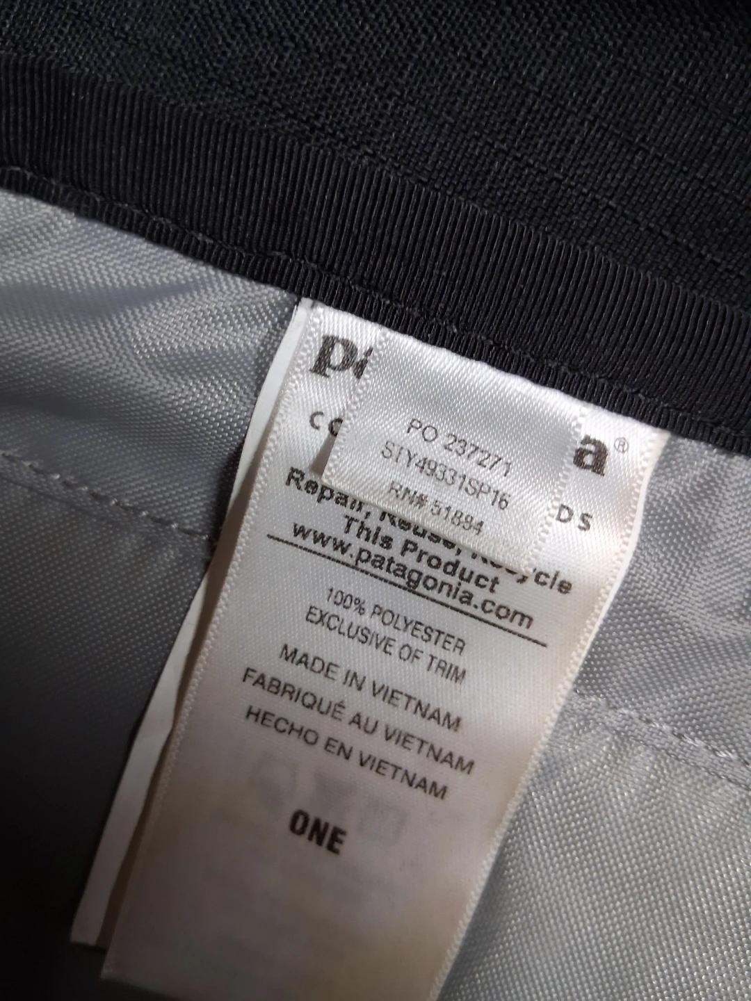 Patagonia Black Polyester Backpack - photo 3