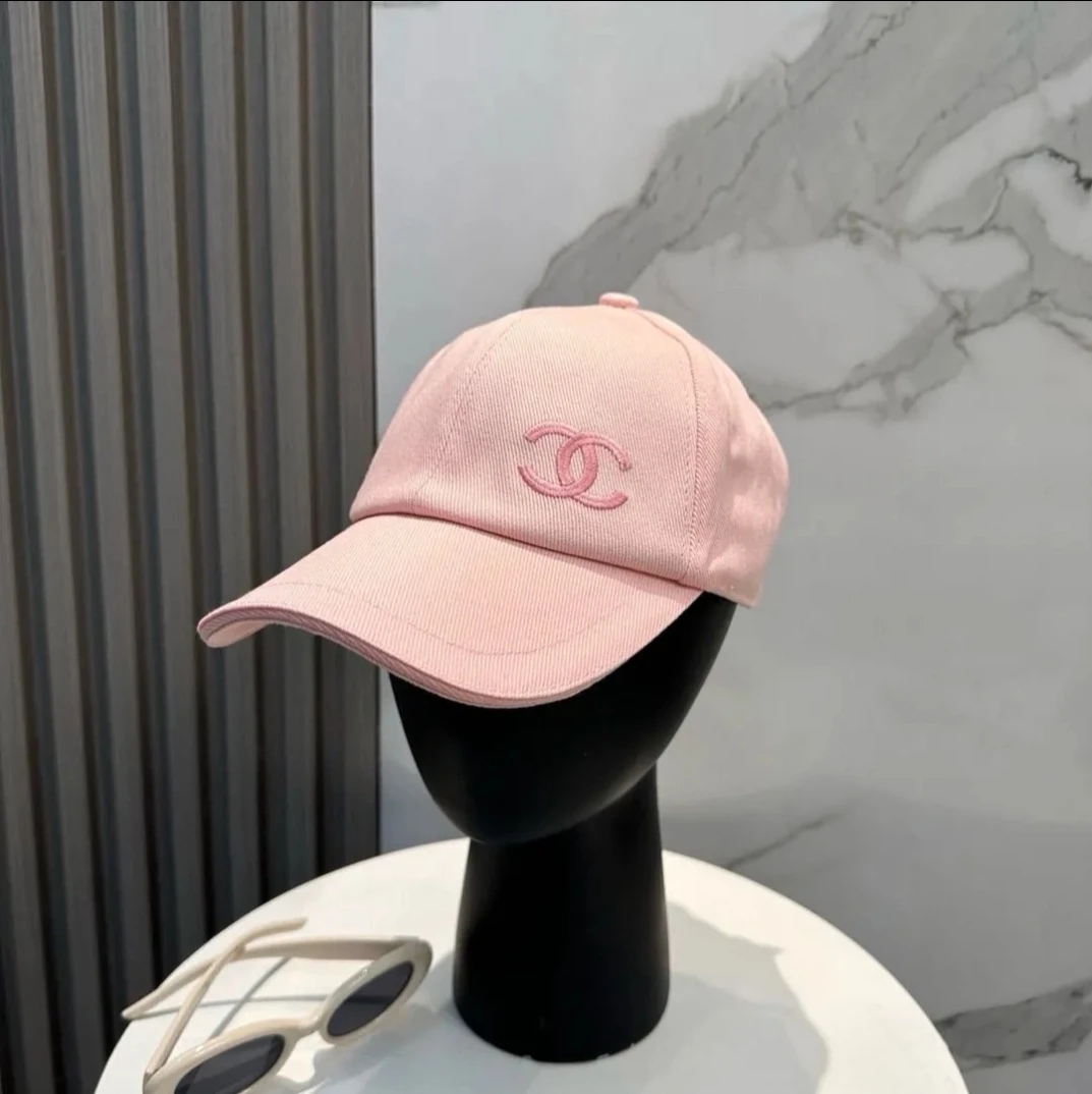 Pink Chanel Baseball Cap