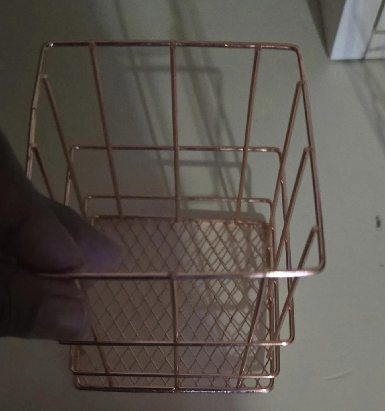 Copper Wire Storage Baskets (Set of 2) - photo 3
