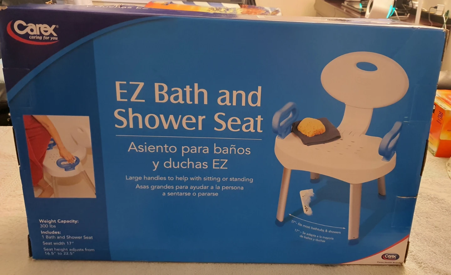 4" Raised Toilet Seat with New Handles