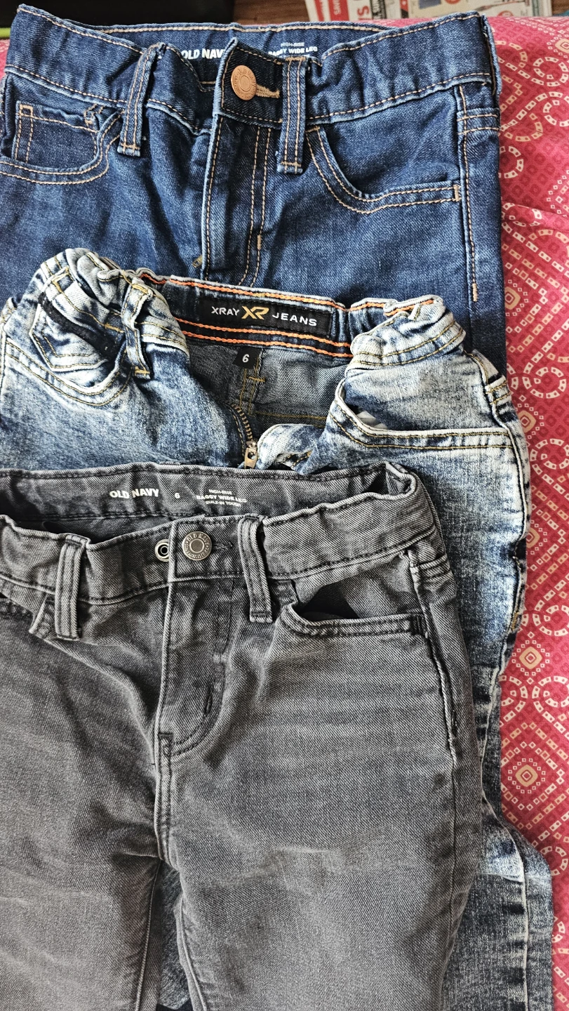 Girls jeans bundle - old navy and xray jeanse size 6