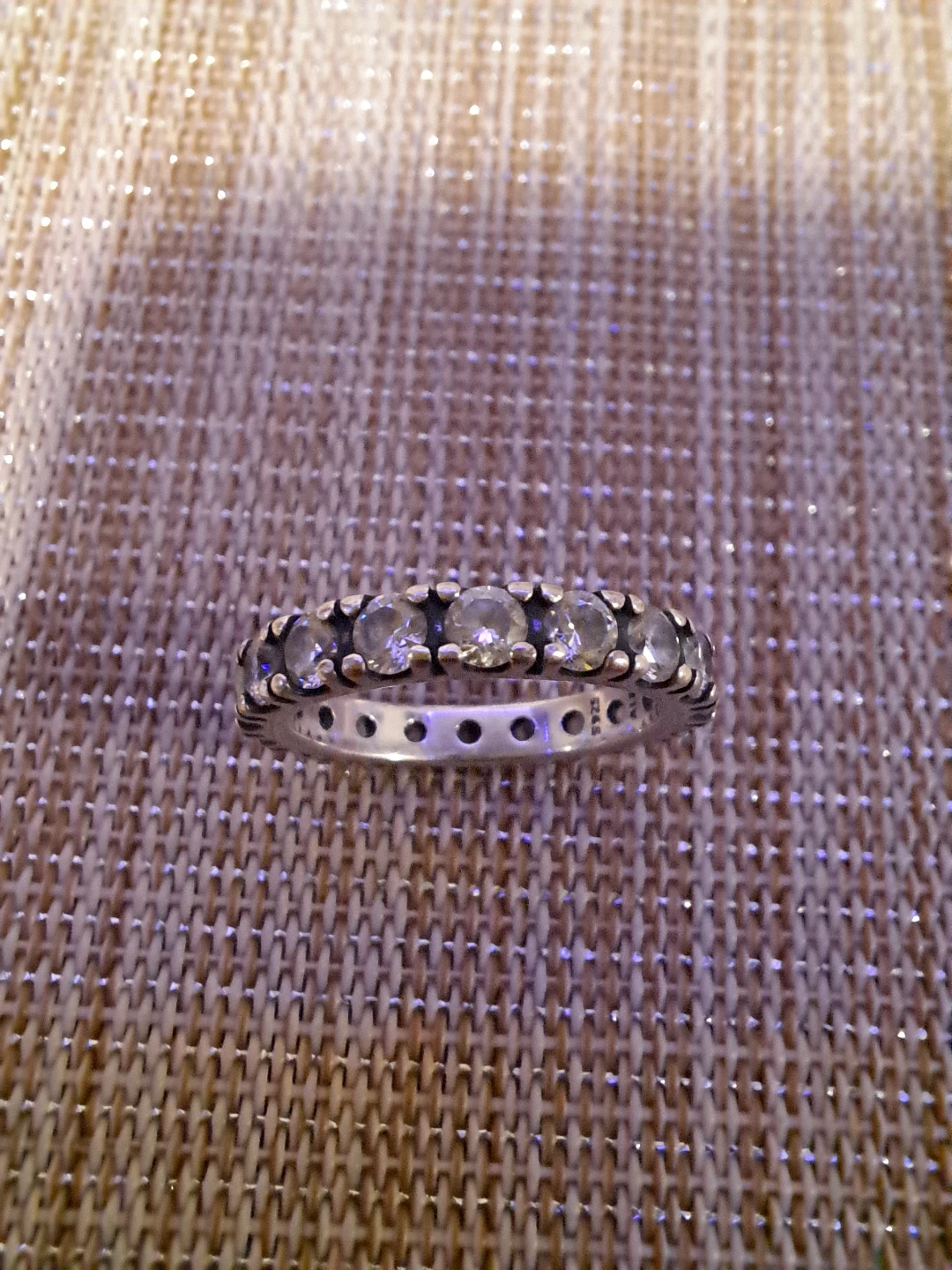 Pandora Sterling Silver Ring Size 52 - photo 2