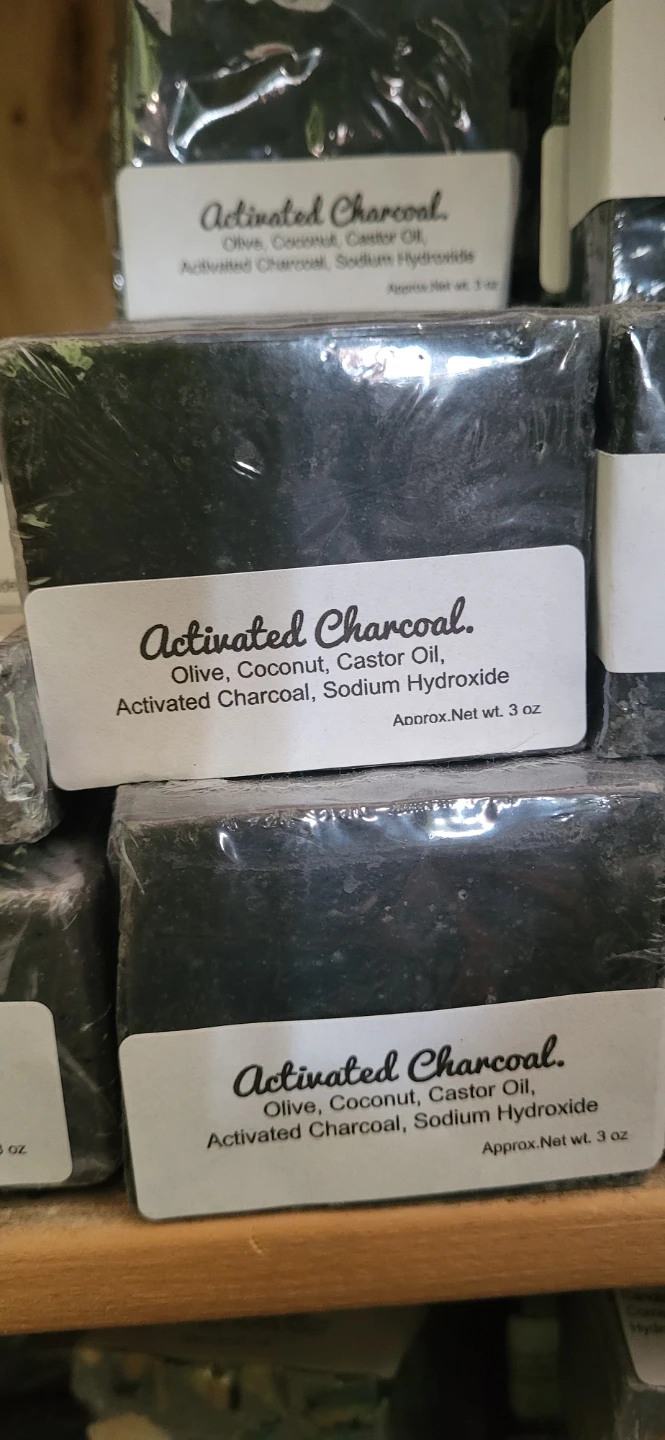 Activated Charcoal Soap Bar - Approx. 3 oz