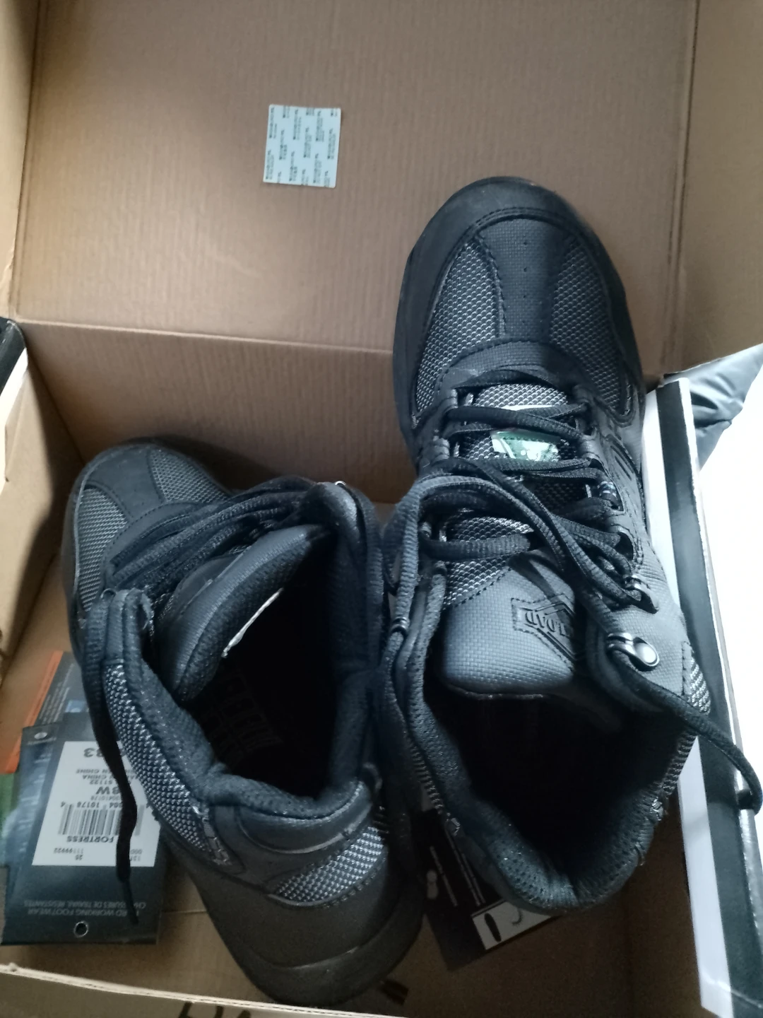 Workload Black Steel Toe Work Boots - photo 3