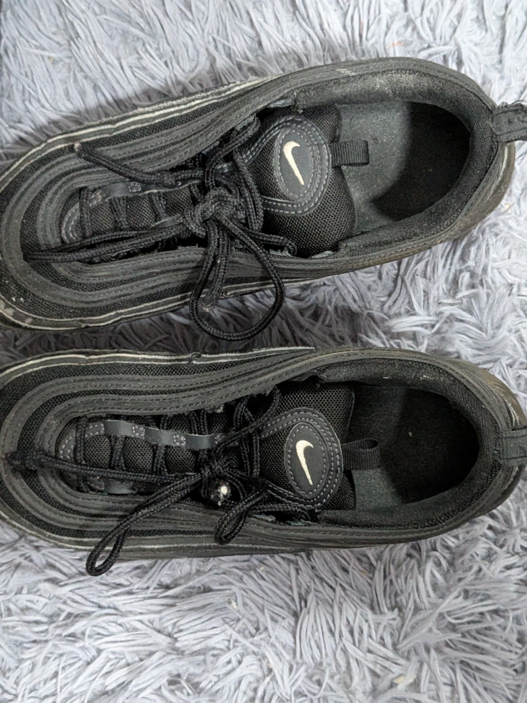 Nike Air Max 97 Black Running Shoes - photo 2