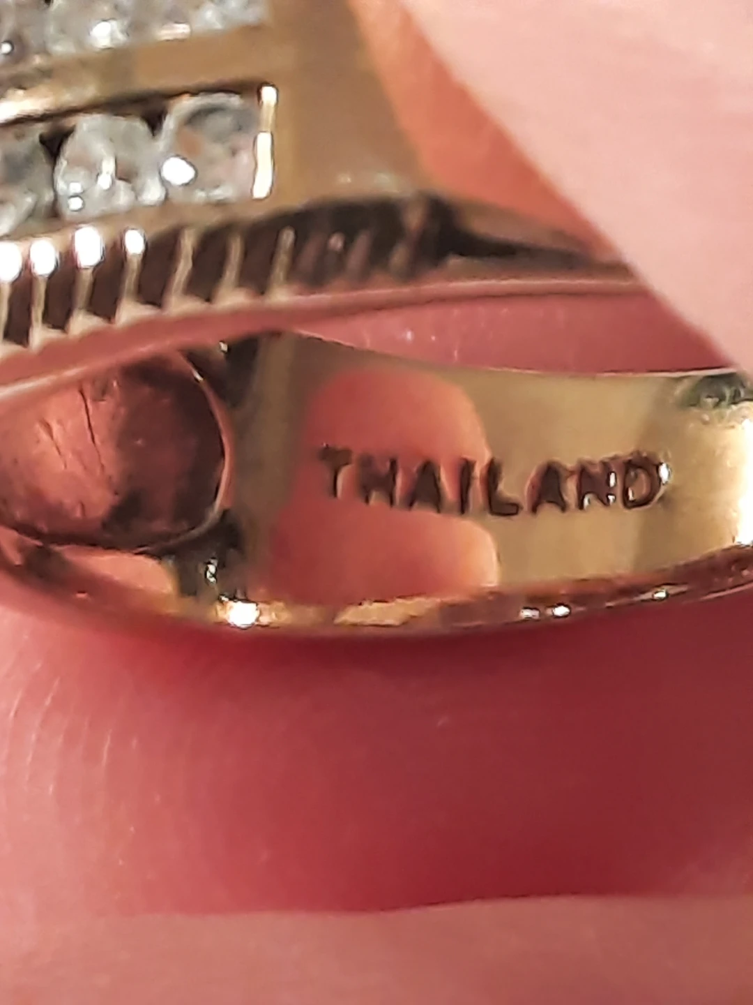 Set of 3 Gold-Tone Rings - one gold filled - photo 5