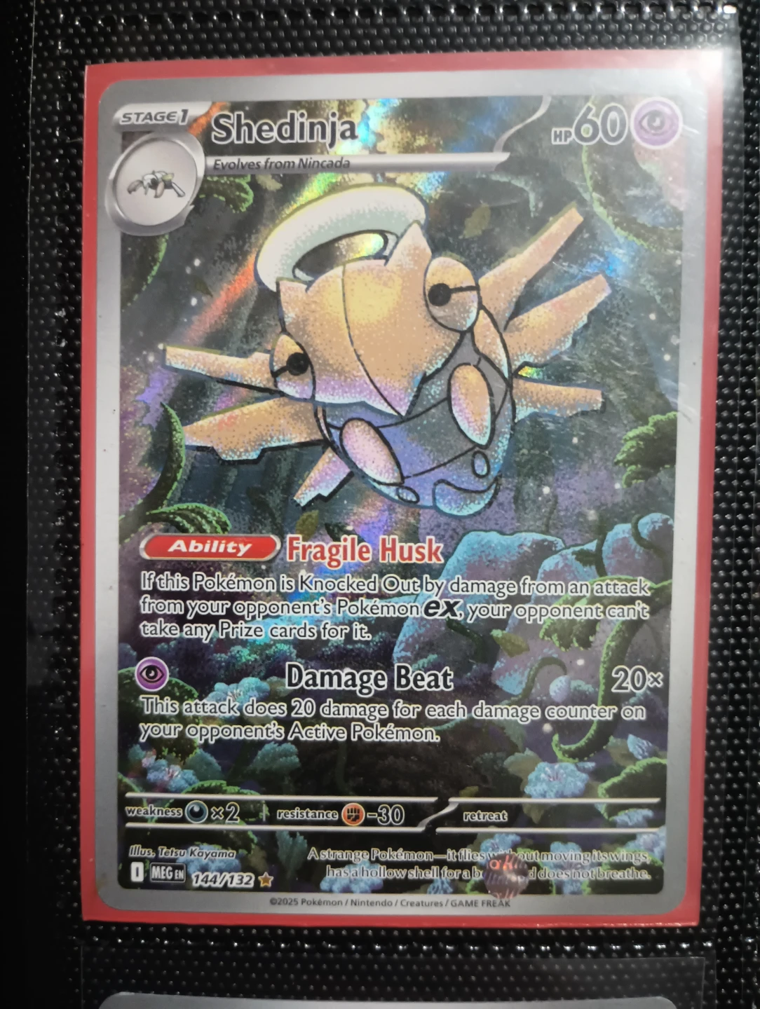 Pokemon Trading Card Shedinja 144/132