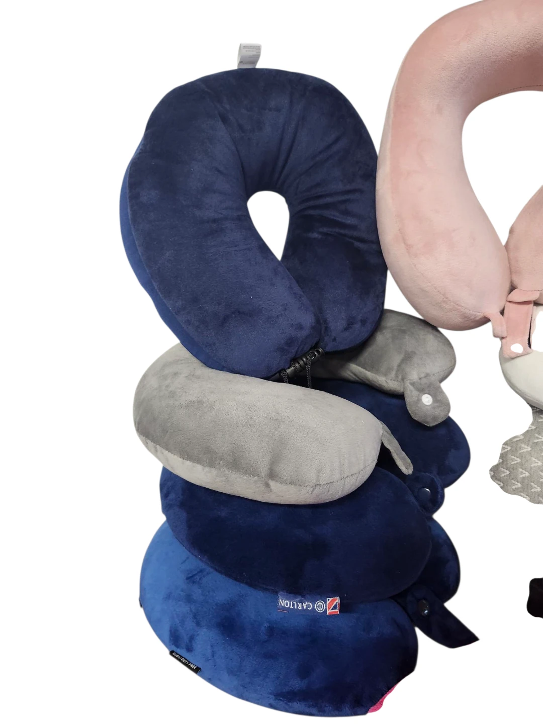 Travel airplan neck pillows U-shaped memory foam $12 each - photo 2