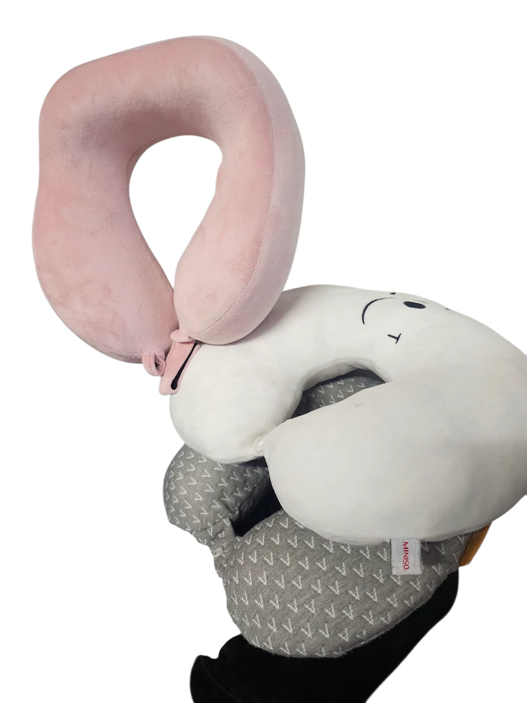 Travel airplan neck pillows U-shaped memory foam $12 each - photo 3