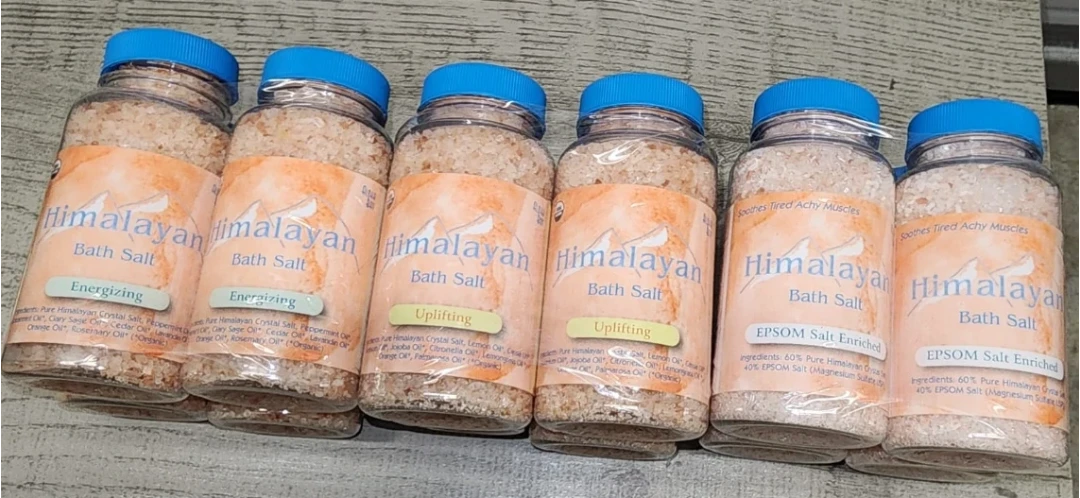 Himalayan Bath Salt (set of 5 bottles) - photo 2