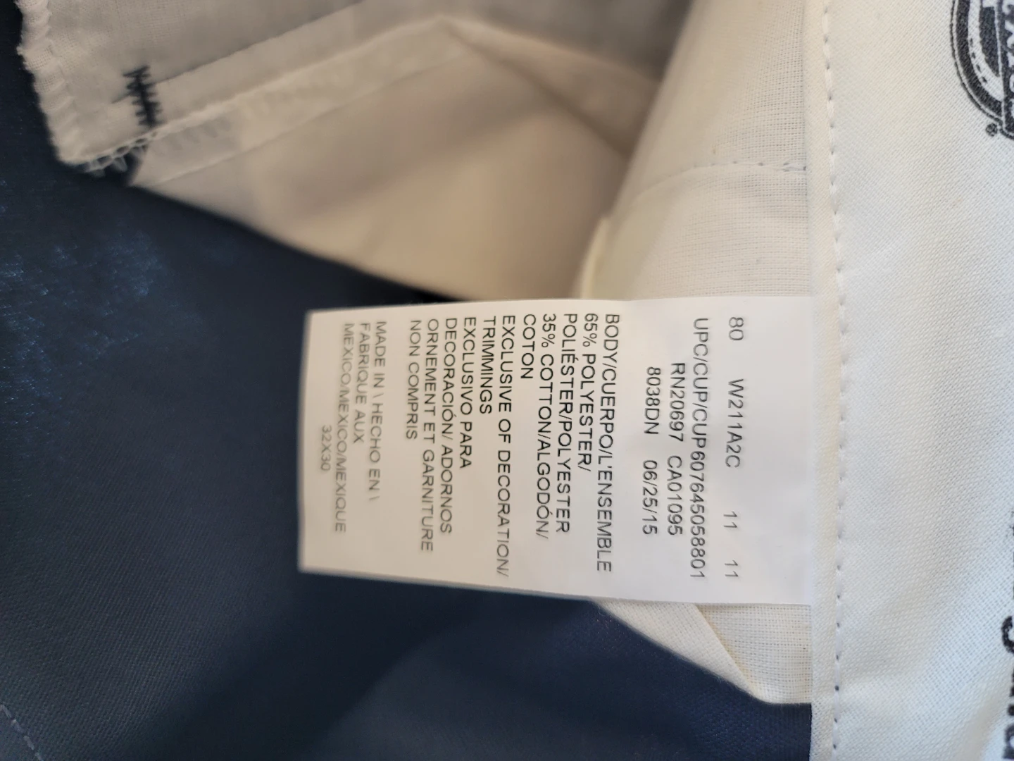 Dickies Regular Fit Twill Work Pants Navy Sz 32x30 Street New - photo 4
