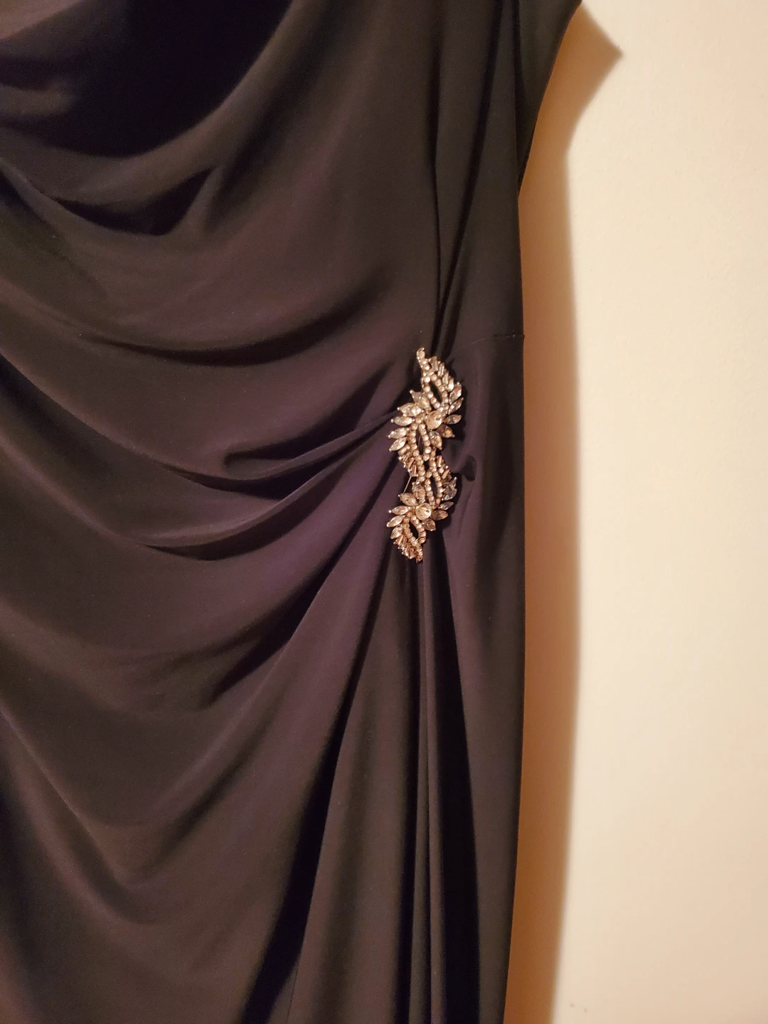 🥕 Laura Plus Black Embellished Dress Size 18W - photo 2