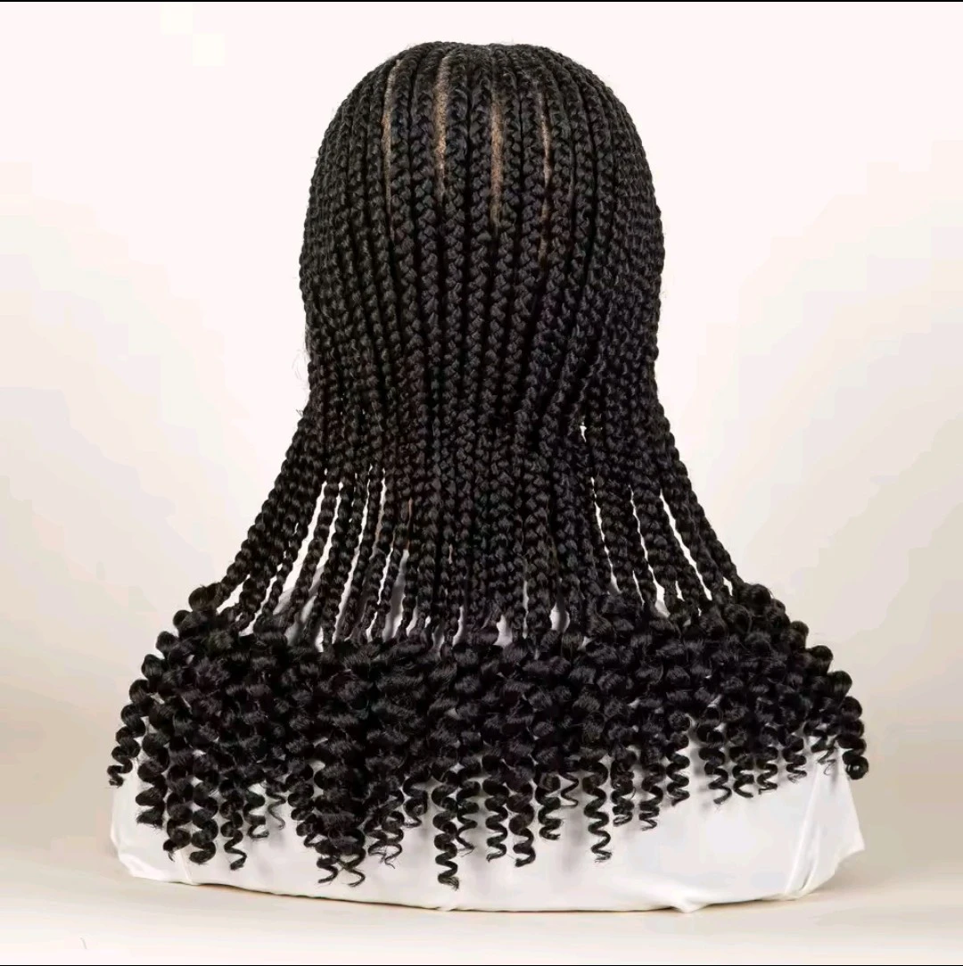 New!!! Braided Wig with Curly Ends - 14 Inch - photo 2