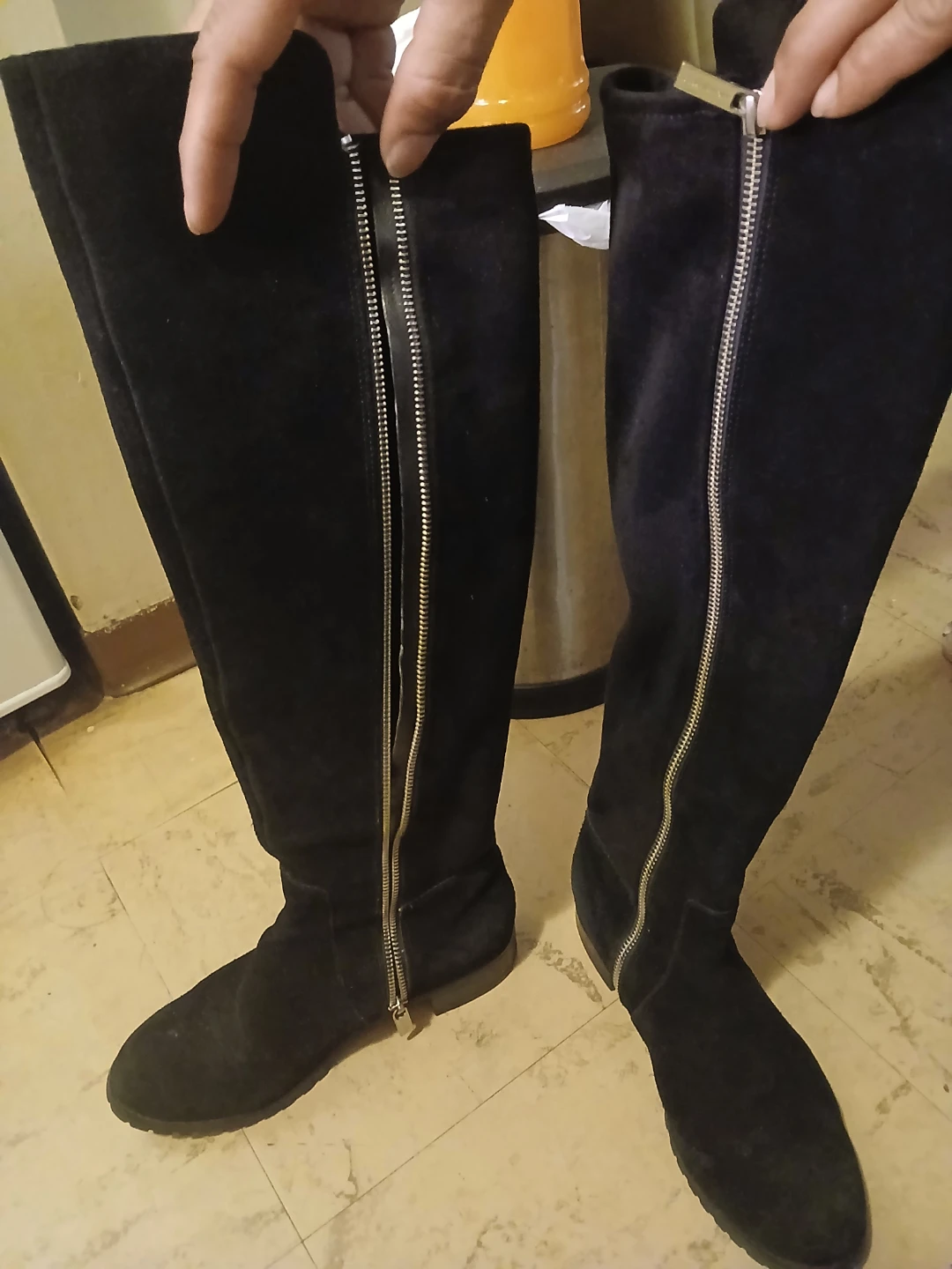 Michael Kors  suede  boots