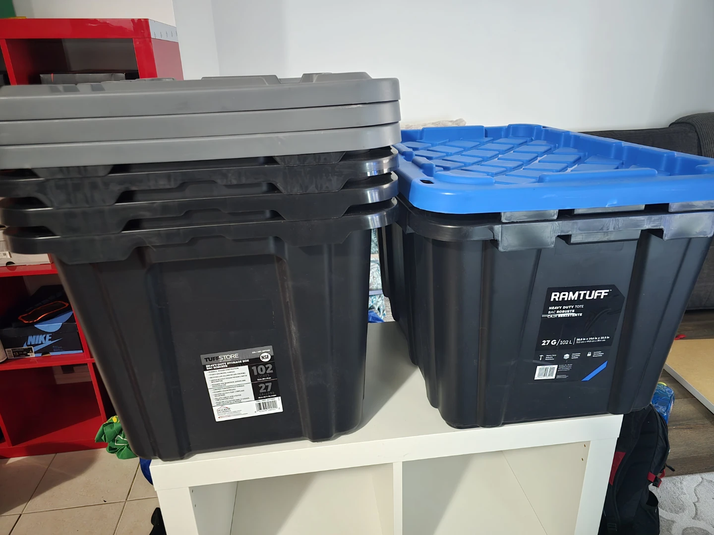 102L heavy duty Bins
