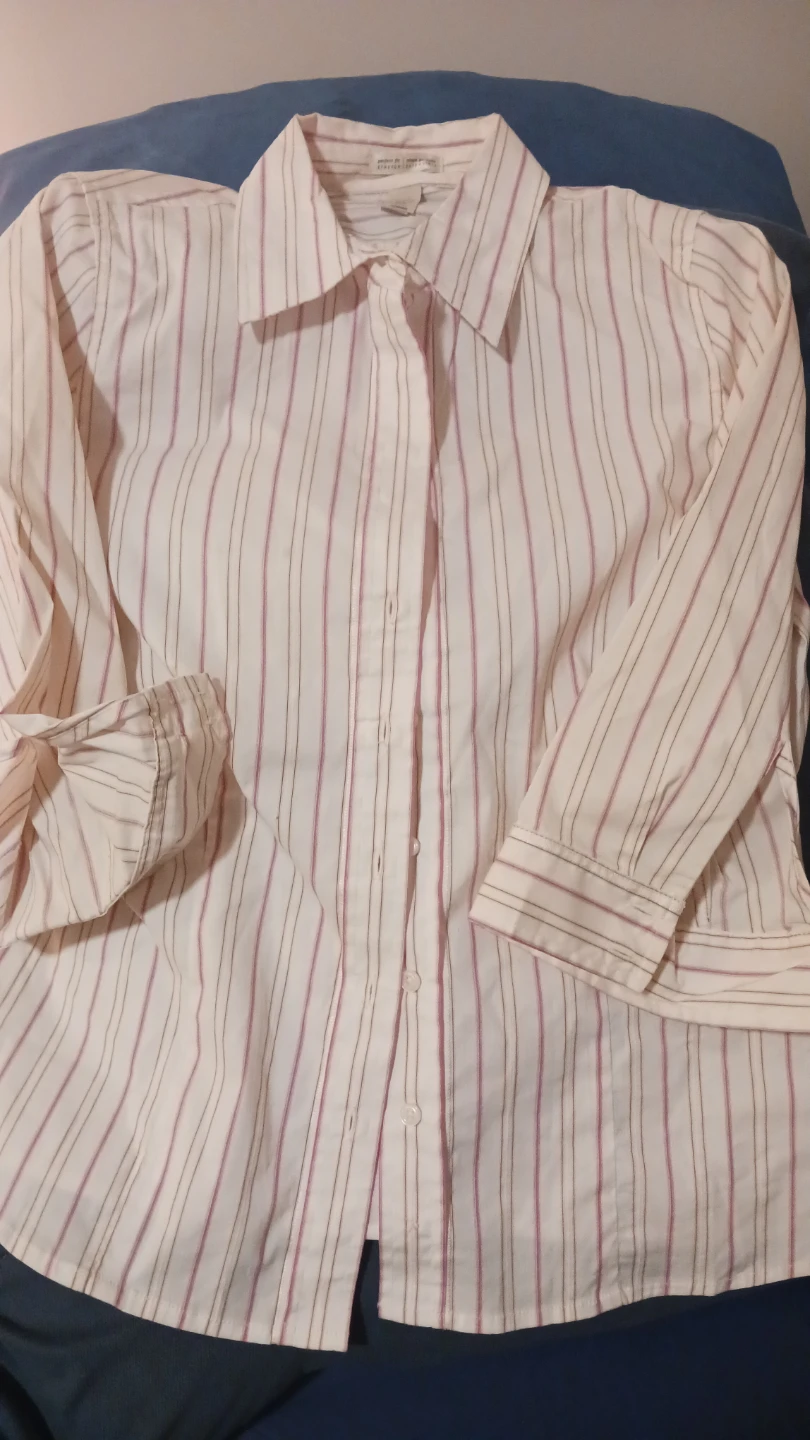 Old Navy Striped Button-Up Shirt