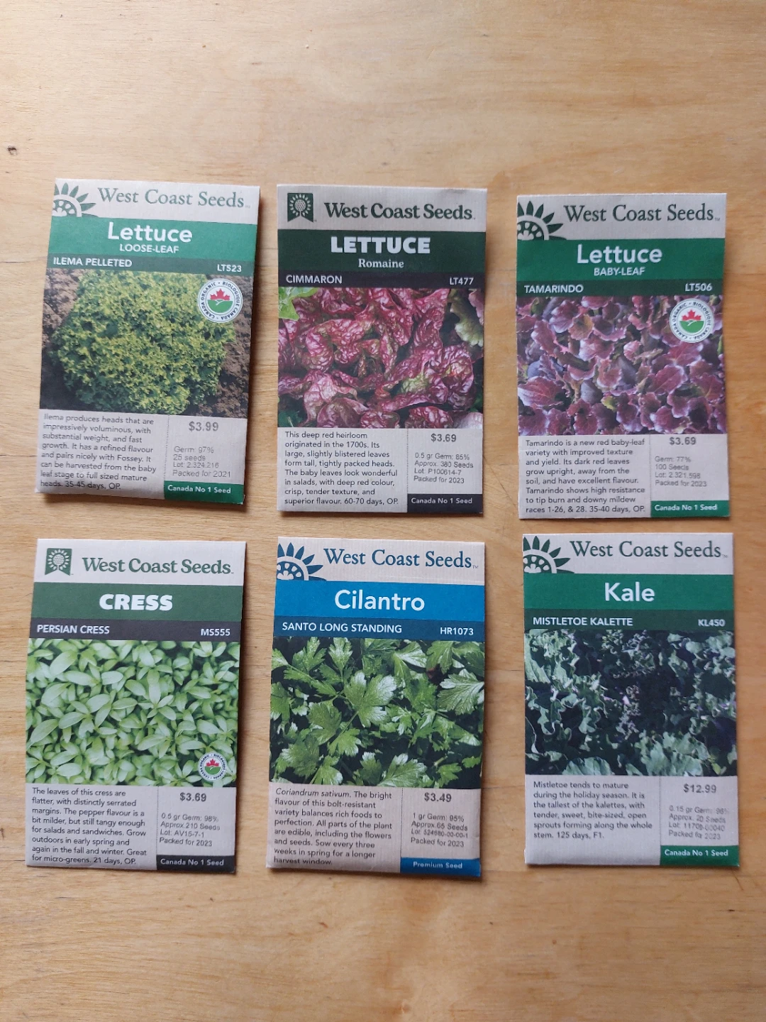 🥕 Vegetable Seed Packets (Various) 🥬🍅 - photo 2