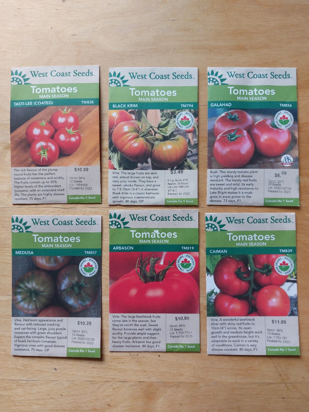 🥕 Vegetable Seed Packets (Various) 🥬🍅 - photo 3