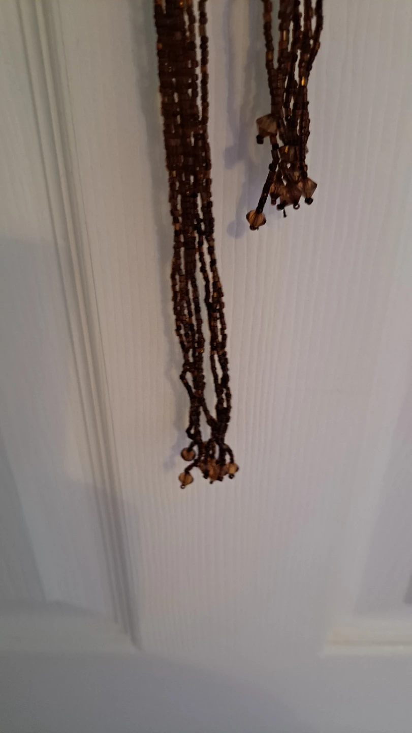 Brown Beaded Belt/Necklace - photo 3