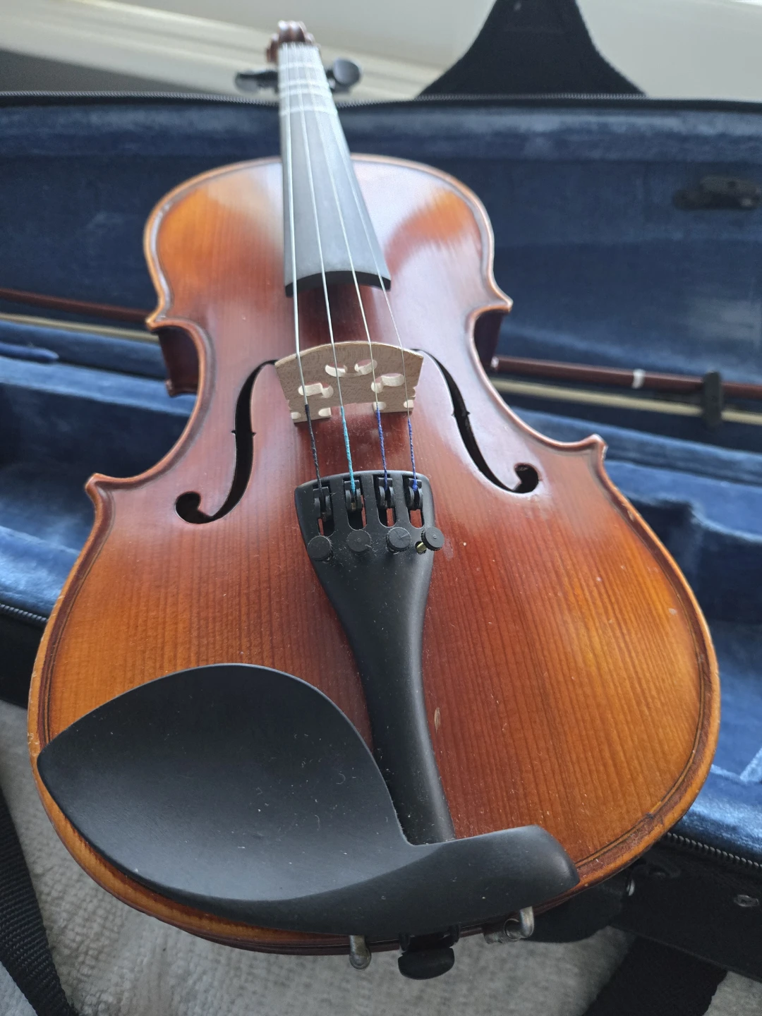 Sakura 1/2 Size Violin with Case and Bow - photo 2