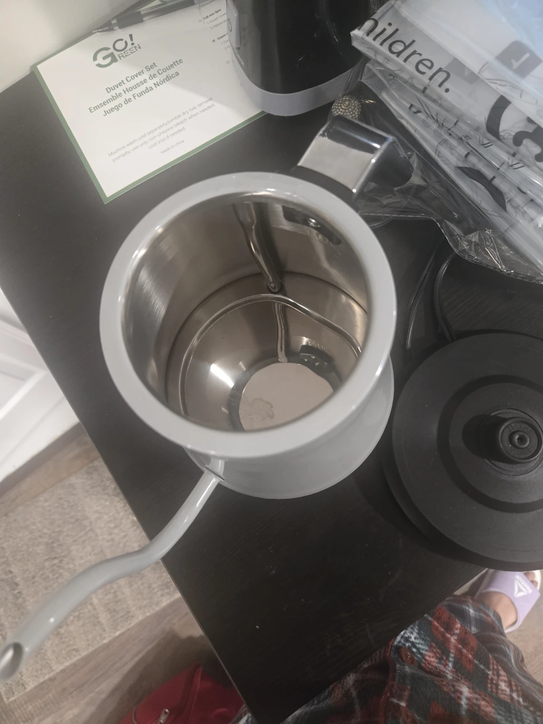 Electric Gooseneck Kettle White 1000W - photo 2