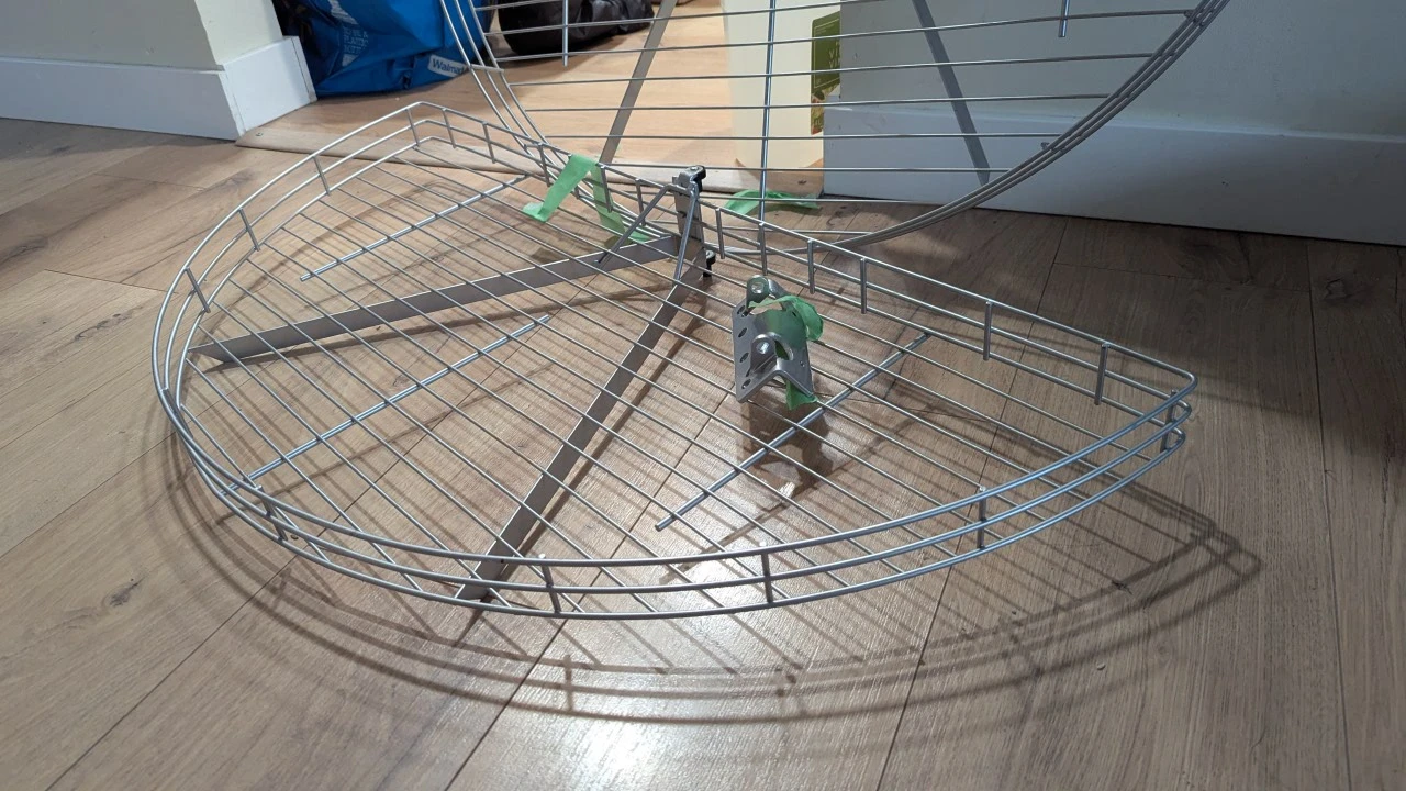 Wire Corner Shelf Racks