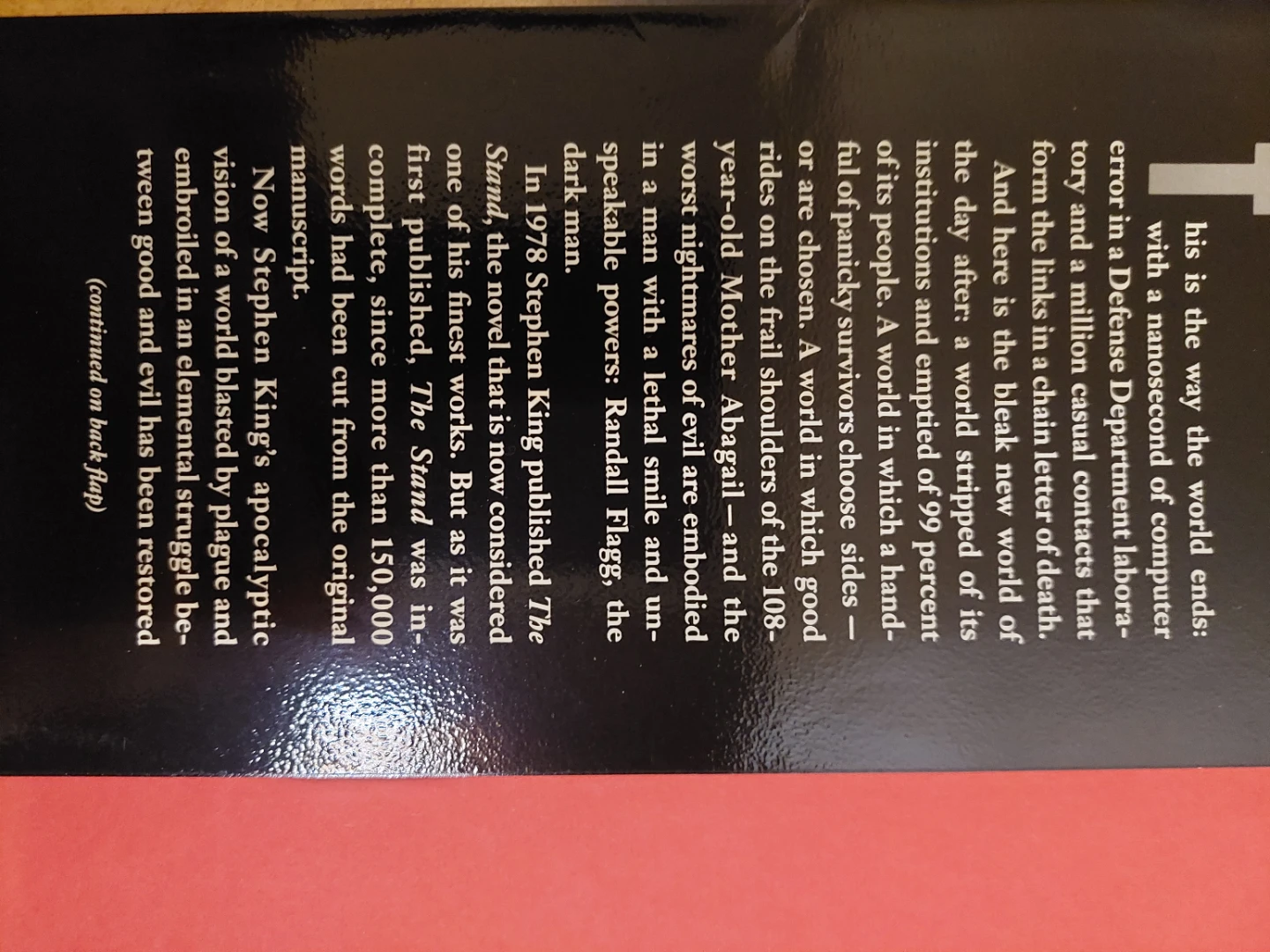 Stephen King's "The Stand", Complete & Uncut Edition Book - photo 3