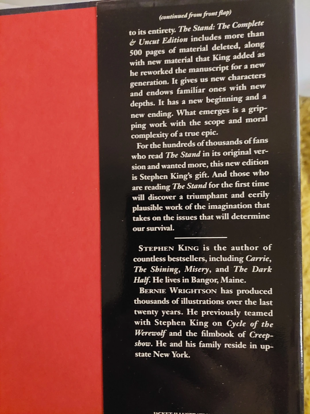 Stephen King's "The Stand", Complete & Uncut Edition Book - photo 4