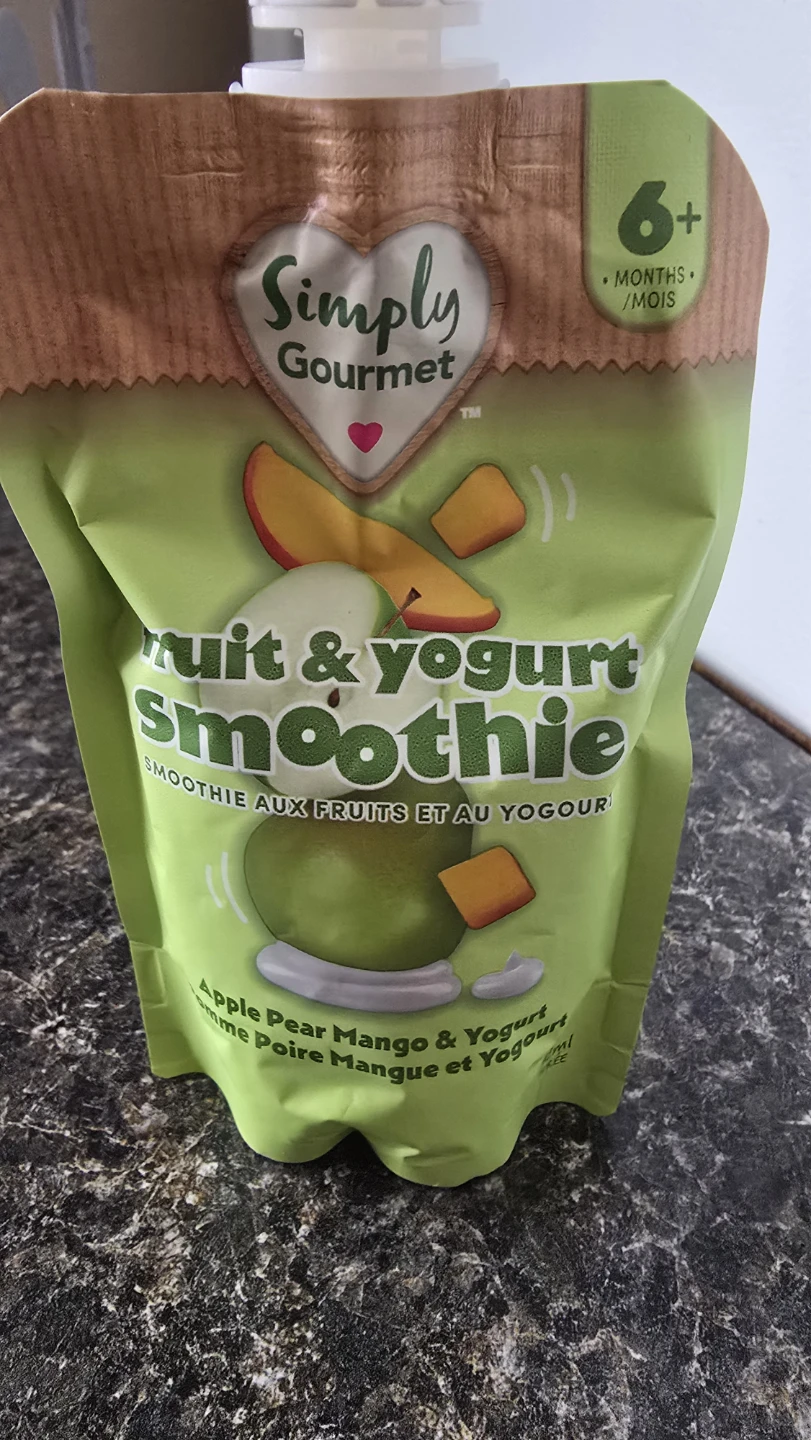 Baby Gourmet Apple Pear Mango & Yogurt Smoothie