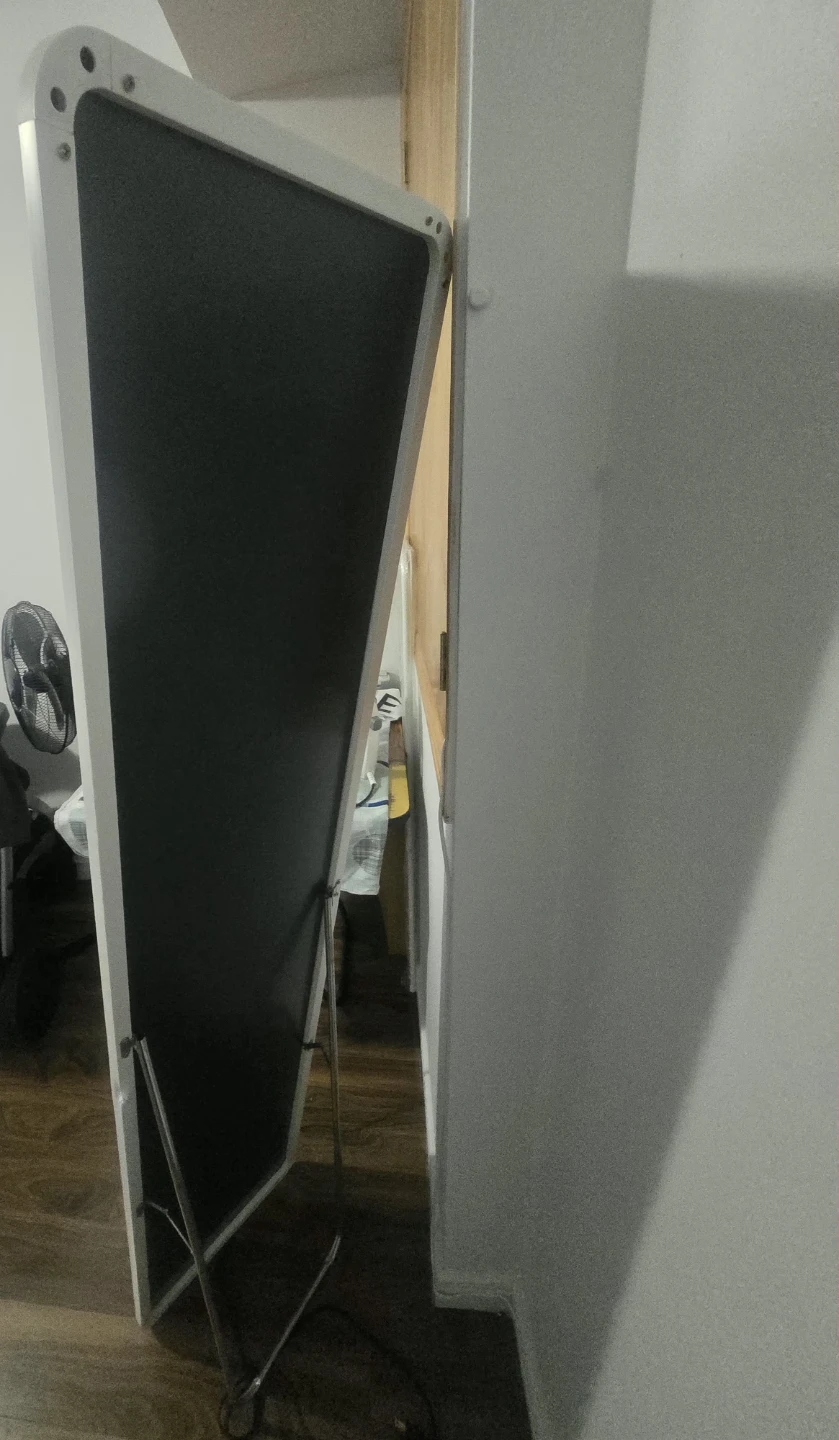 Full Length Mirror with White Frame - photo 3