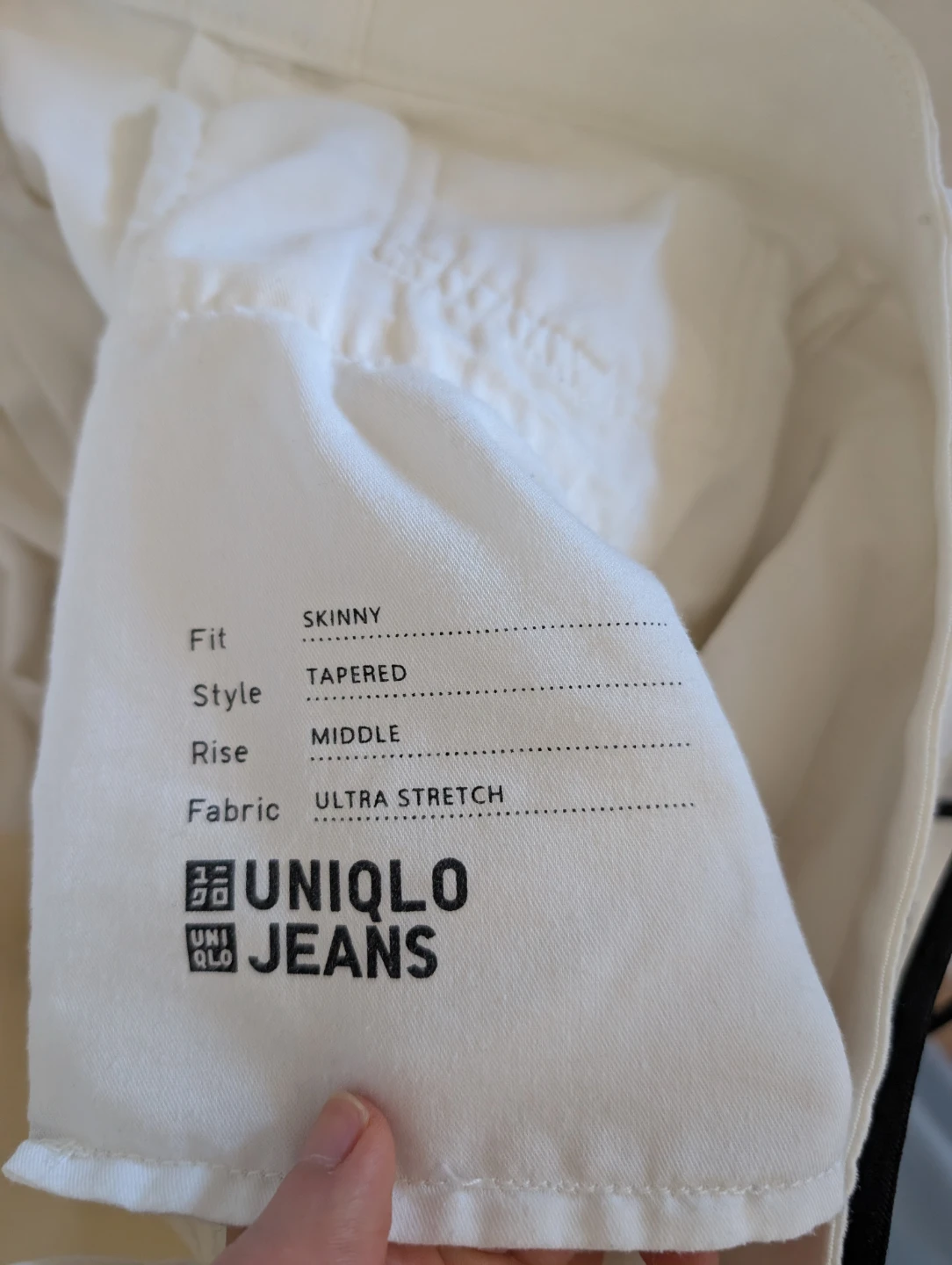 Uniqlo Women's Ultra Stretch Skinny White Jeans Size M White - photo 5
