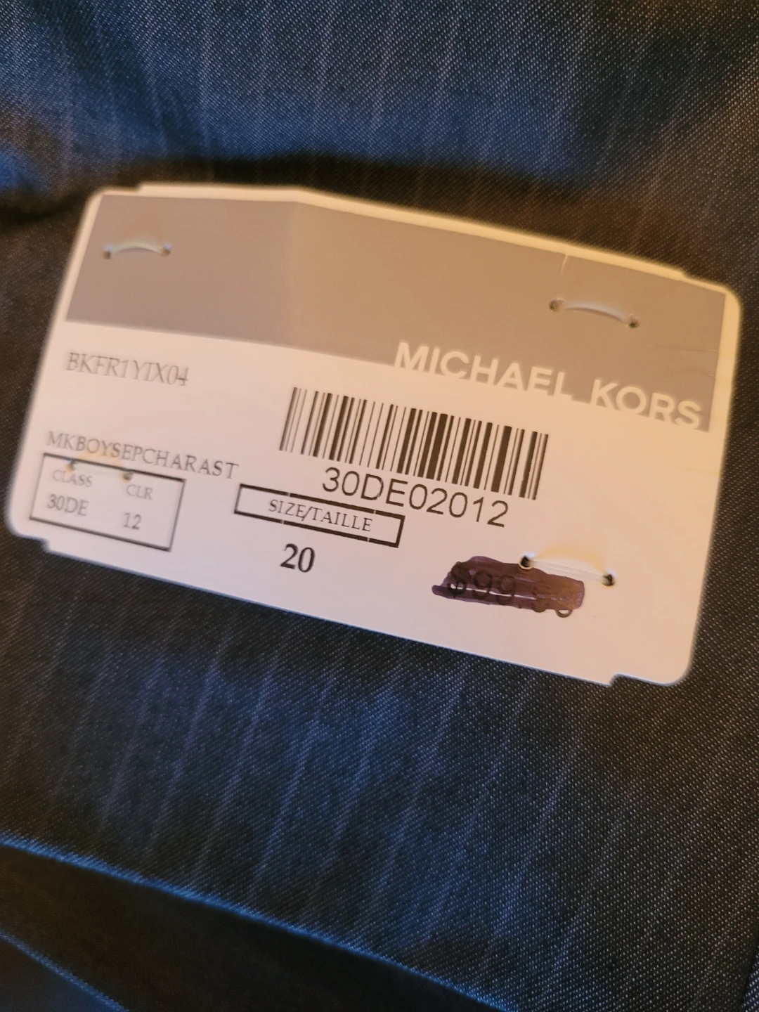 Michael Kors Men's Grey Pinstripe Suit Jacket and Pants - photo 2