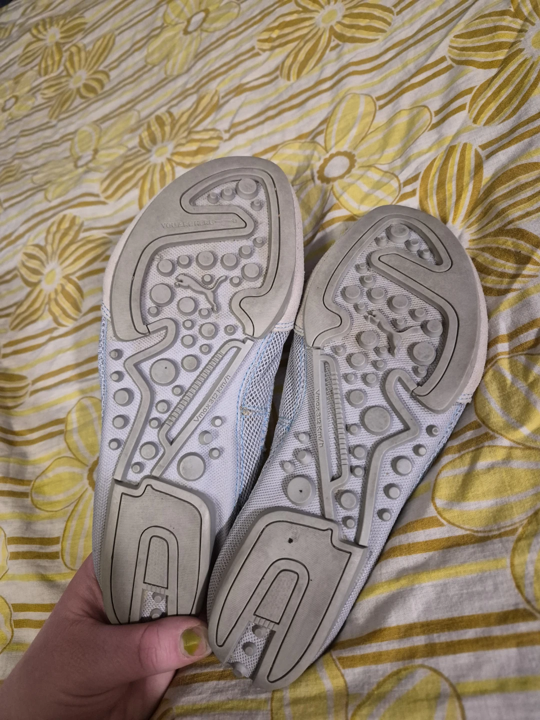 Grey and blue Puma sporty ballet flats - photo 4