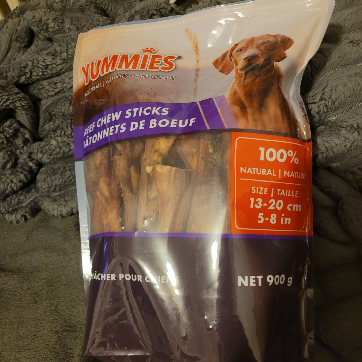 Yummies 5-8" Beef Chew Sticks Dog Treats