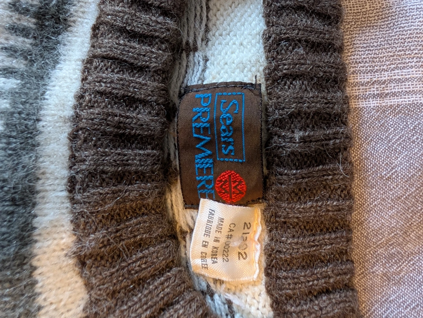 Vintage Sears Premiere Fair Isle Sweater - photo 3