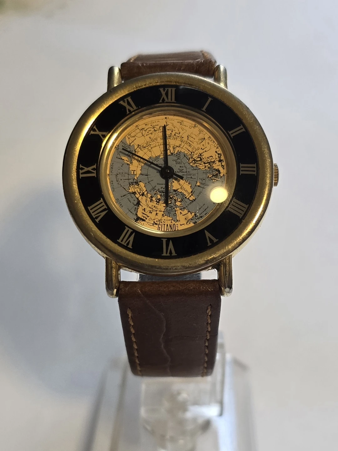 Gitano World Map Quartz Watch