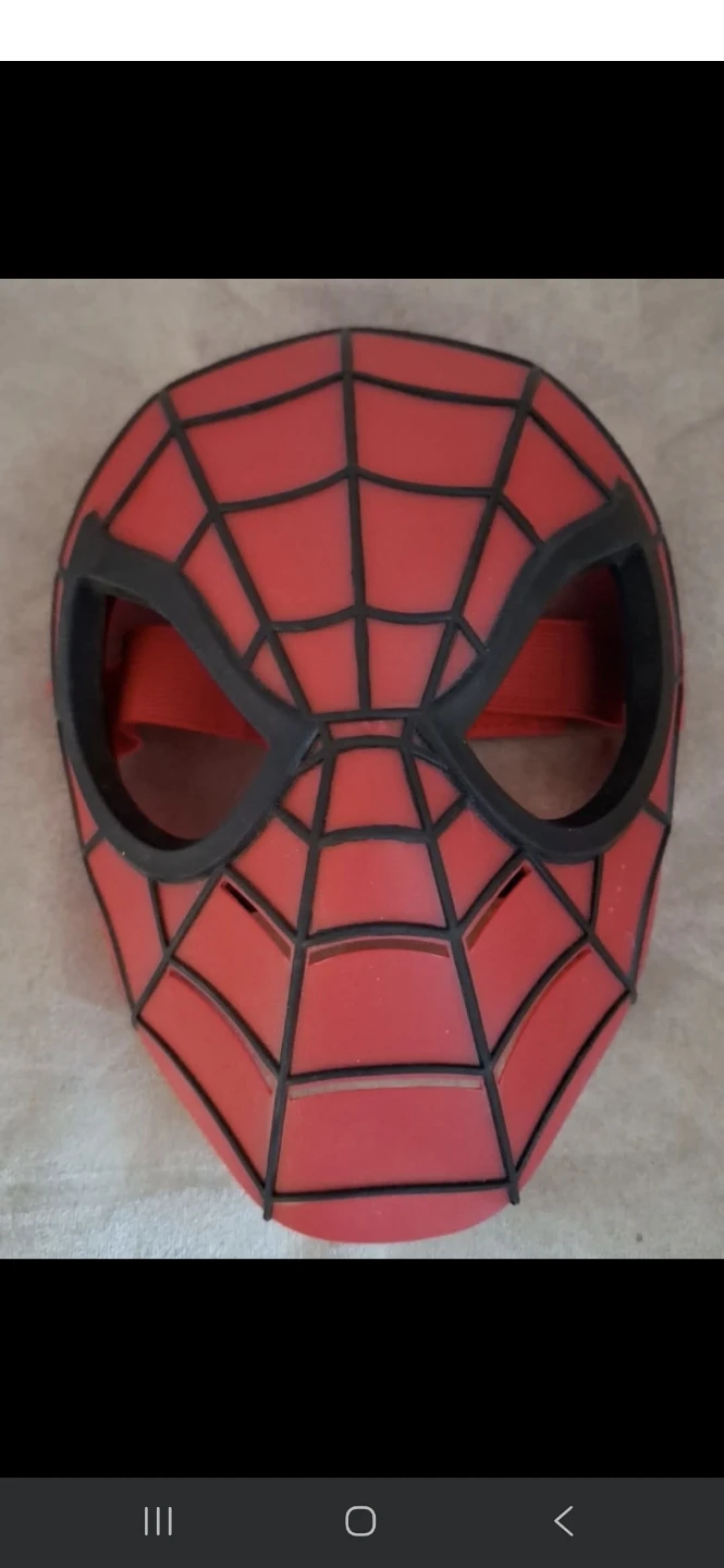 Spiderman Mask ages 4-8