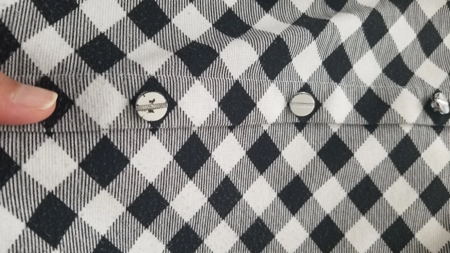 Jules & Leopold Black and White Gingham Shirt - photo 4