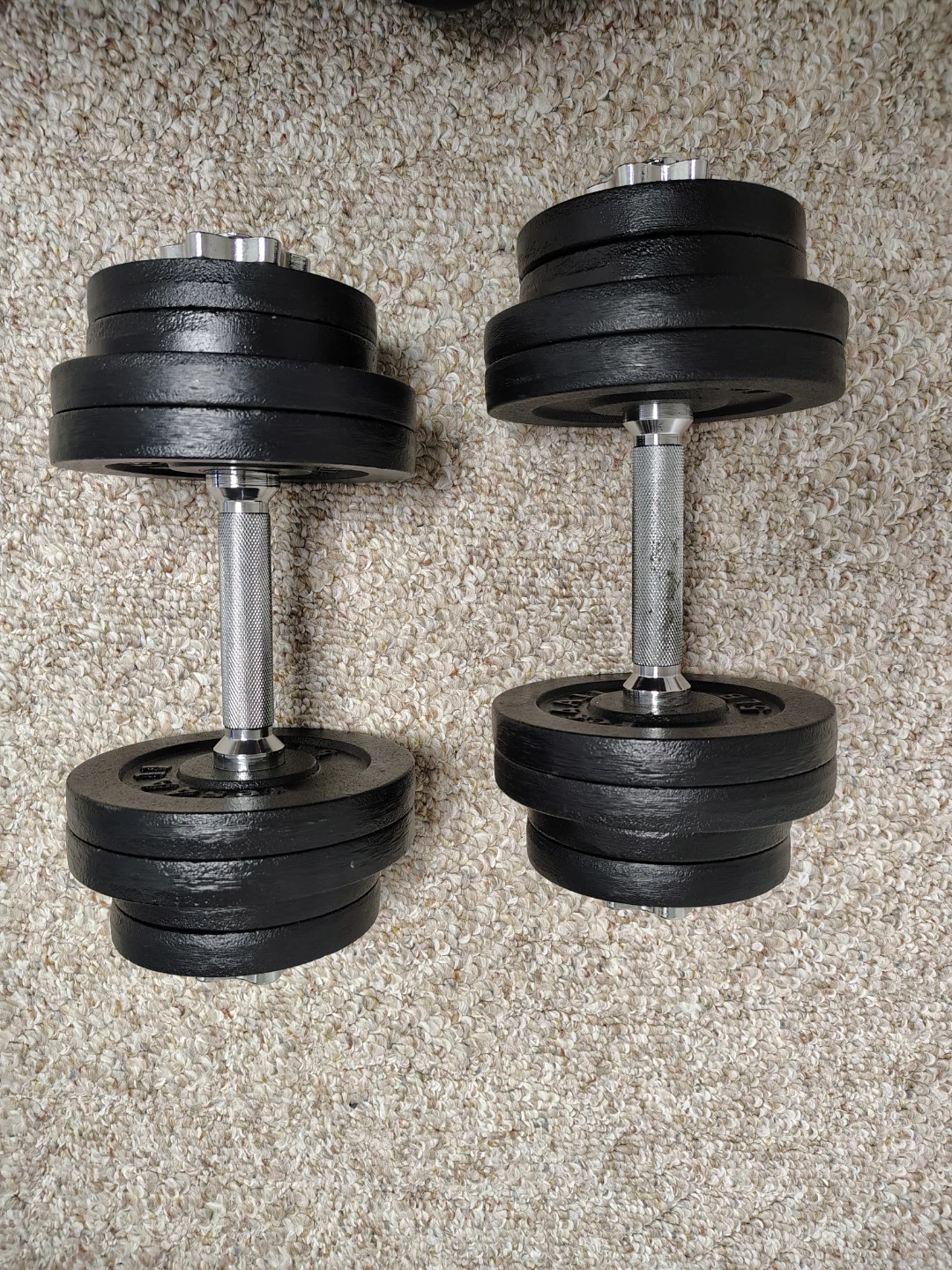 Adjustable Dumbbell Set w/ Plates (Complete Set) - photo 2