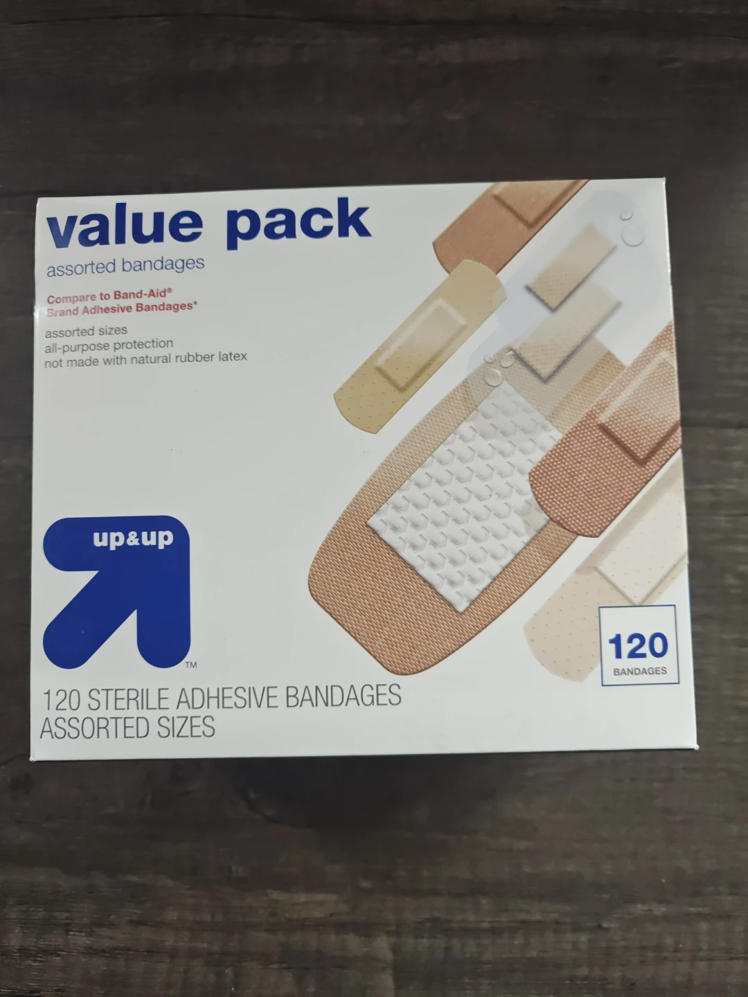 Unopened Adhesive Bandage Value Pack - 120 Count