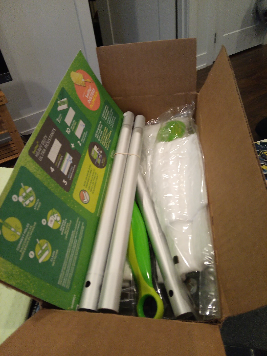 Swiffer Wet & Dry Mop Kit with Heavy Duty Refills 🥕 - photo 3