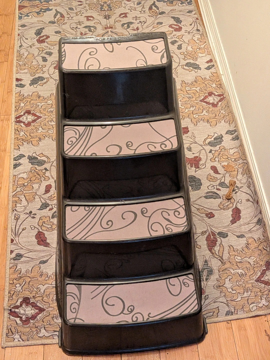 Pet Steps 4-Tier Dog Stairs for Cats and Dogs