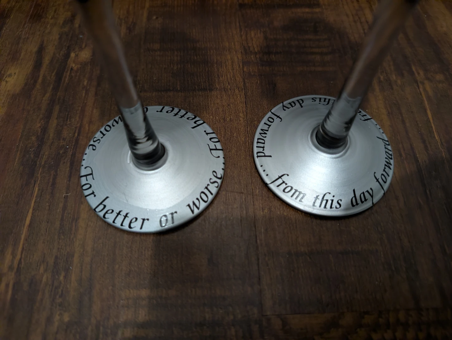 Mr. & Mrs. Champagne Flutes Set - photo 2