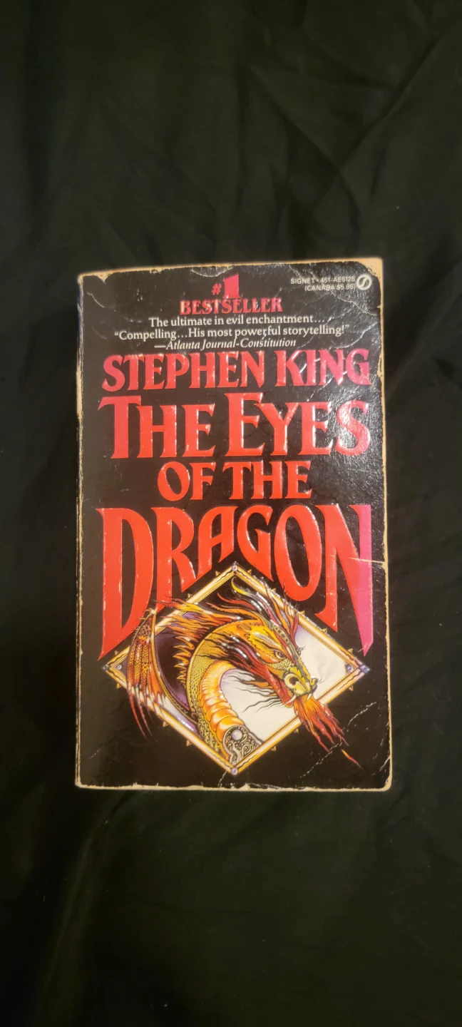 Stephen King The Eyes of the Dragon Paperback Book