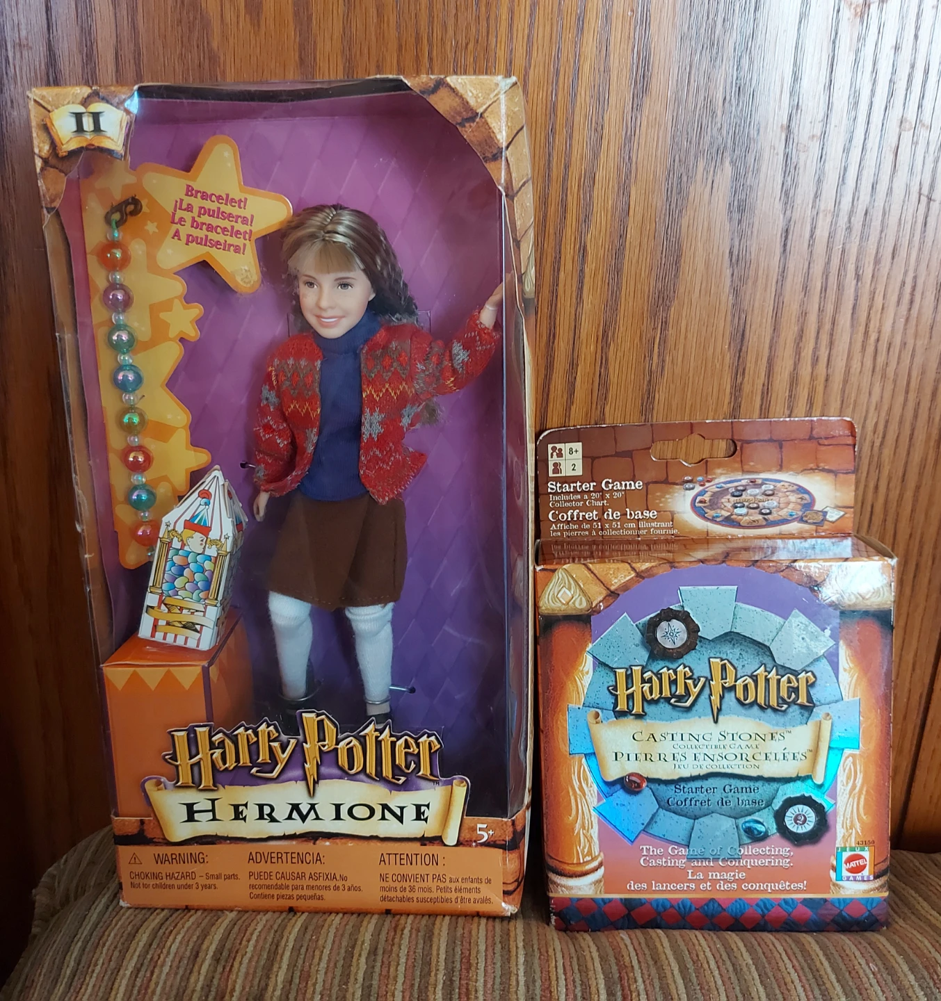 Harry Potter Hermione Doll & Casting Stones Starter Game