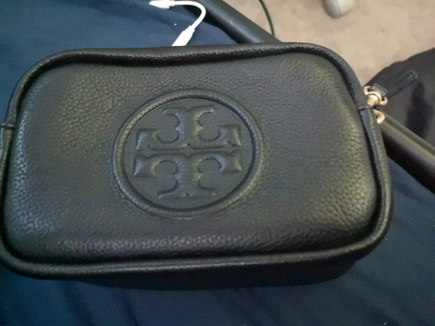 Tory Burch Black Leather Camera Bag - photo 3