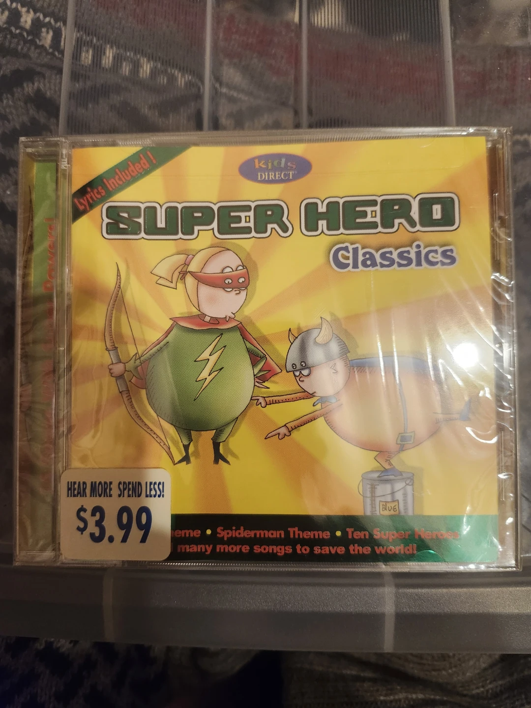 Kids Direct Super Hero Classics CD