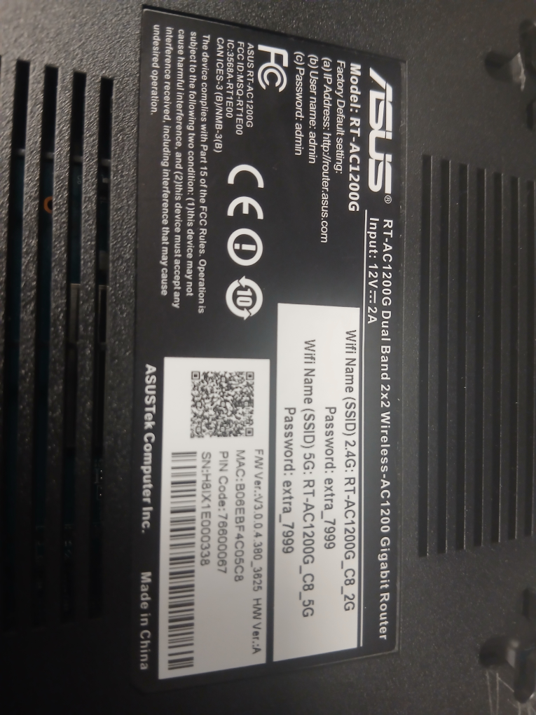 ASUS RT-AC1200G Dual Band Wireless-AC1200 Gigabit Router