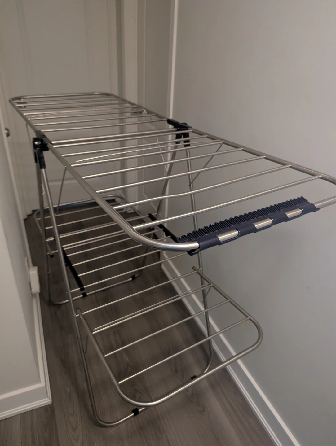 Multi-Tier, Foldable Stainless Steel Drying Rack